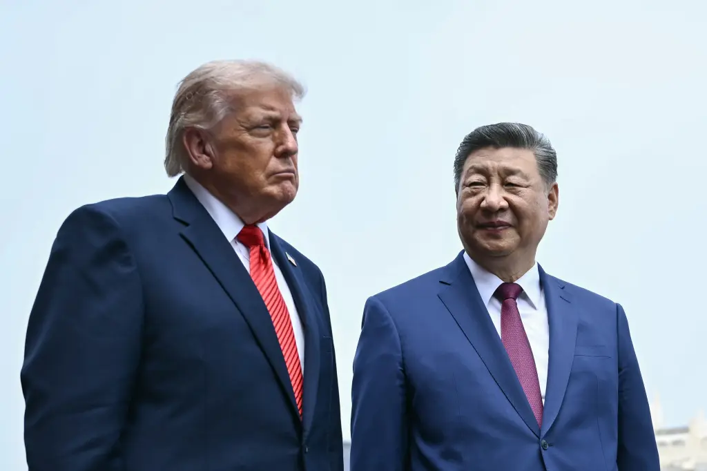 Donald Trump and Xi Jinping