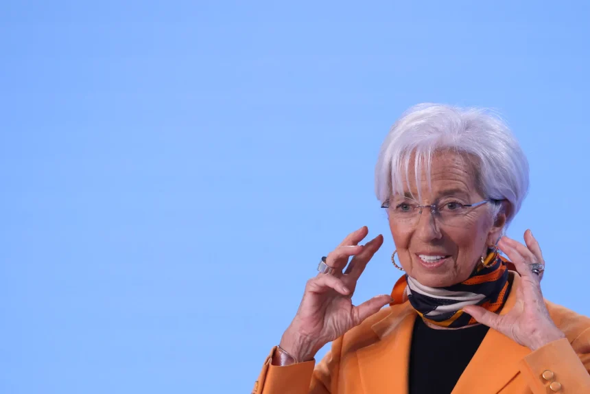 ECB President Christine Lagarde